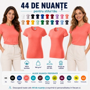 Tricou damă cambrat pentru femei - Img 4