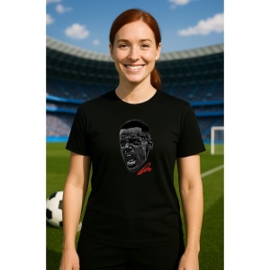 Tricou Dama cu fotbalistul Alexander Isak-Newcastle United din bumbac 100% - Img 8