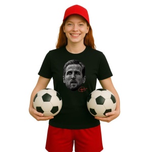Tricou Dama cu fotbalistul Harry Kane-Bayern Munchen din bumbac 100% - Img 7