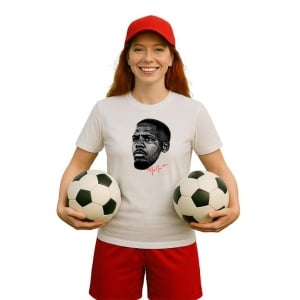 Tricou Dama cu fotbalistul Mike Maignan-AC Milan din bumbac 100% - Img 9