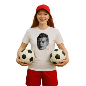 Tricou Dama cu fotbalistul Toni Kroos-Real Madrid din bumbac 100% - Img 9
