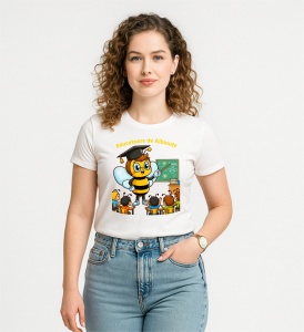 Tricou dama Educatoare de Albinute - Img 2