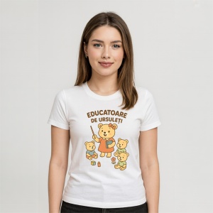 Tricou dama Educatoare de Ursuleti - Img 2