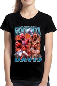 Tricou dama - Gervonta Davis - box, puternic, campion, dinamic, viteză, precizie, knockout, forță, atlet, determinare - Img 2