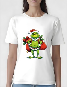 Tricou dama - GRINCH WITH GIFTS