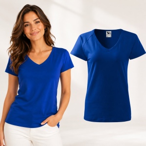 Tricou Damă Malfini Dream 128 cu Guler V – Slim Fit, 95% Bumbac, 14 Culori, XS-3XL - Img 22