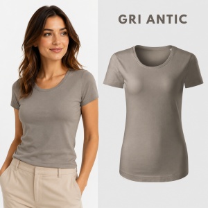 Tricou Damă Malfini Origin GOTS 172 – 100% Bumbac Organic, Croială Cambrată, 15 Culori, XS–2XL - Img 19