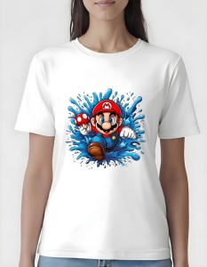 Tricou dama - Super Mario