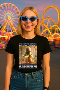 Tricou Dama Tralalero TraLaLa cu Chimpanzini Bananini Italian Brainrot Meme