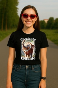 Tricou Dama Tralalero TraLaLa cu Cocofanto Elefanto Funny Italian Brainrot Meme Humor Gen Z - Img 4