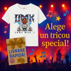 Tricou DMX - Dark Man X, muzica RAP, Dama | Barbat | Copii - Img 9