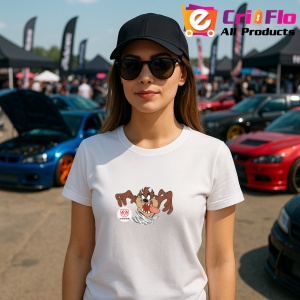 Tricou Dodge Tazz Astepta Tornata Vijelia | Unisex Dama si Barbat - Img 2