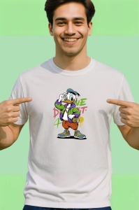 Tricou Donald Duck – Urban Style Peace Copii | Dama | Barbat Barbat - Img 2