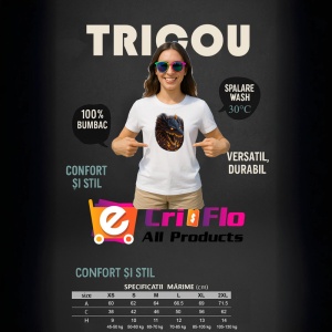 Tricou Dragon negru cu ochi rosii si flacari pe fundal Copii | Dama | Barbat - Img 9