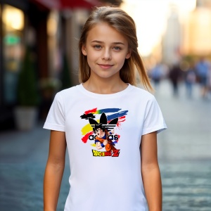 Tricou Dtagon Ball Fire Force Tricou Alb - Copii | Dama | Barbat - Img 4