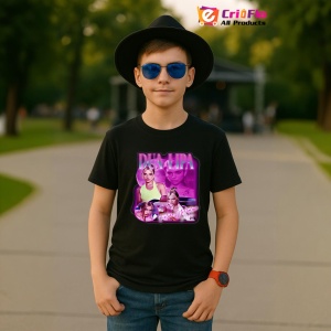 Tricou Dua Lipa - Neon Nostalgia, muzica POP, Dama | Barbat | Copii, Culoare Negru - Img 6