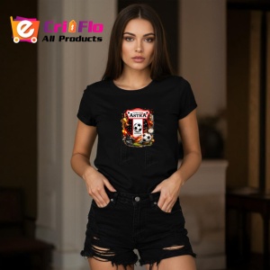 Tricou Emblema Astra Giurgiu Fotbal Club Romania, din bumbac 100%, tricou negru Copii | Dama | Barbat - Img 7