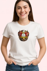 Tricou Emblema Bayer Leverkusen Fotbal Club Germania, din bumbac 100% , tricou alb pentru Copii | Dama | Barbat - Img 3