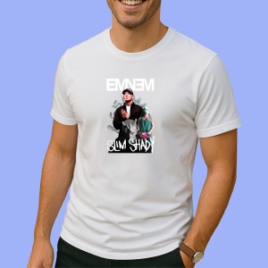 Tricou Eminem SLIM SHADY minimal, muzica Pop, Dama | Barbat | Copii