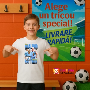 Tricou Erling Haaland Daemon City - Copii | Dama | Barbat - Img 6