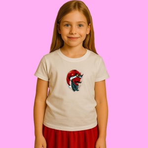 Tricou Evil Santa Mask, din bumbac 100% Copii | Dama | Barbat
