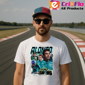 Tricou Fernando Alonso Colaj Echipa Aston Martin Formula 1, Copii | Dama | Barbat - Img 4