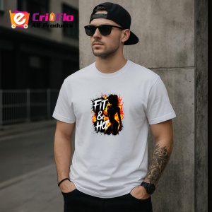 Tricou Fit And Hot Contur Femeie Rosu, Copii | Dama | Barbat - Img 4