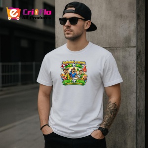Tricou Fotbalul E Sportul Rege Design Colorat V1, din bumbac 100% , tricou alb pentru Copii | Dama | Barbat - Img 9