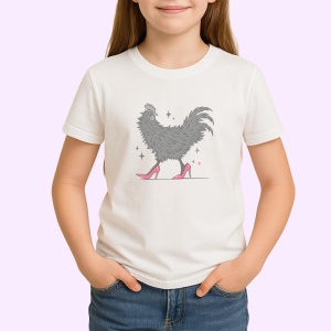Tricou Gaina pe tocuri - Copii | Dama | Barbat