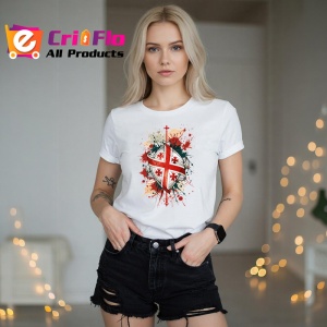 Tricou Georgia Steag Splash Art, Copii | Dama | Barbat - Img 10