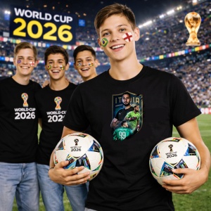 Tricou Gianluigi Donnarumma Italy World Cup Fifa 2026 V9, din bumbac 100%, tricou negru, Copii | Dama | Barbat - Img 7