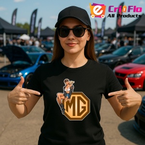 Tricou Girl Cu Logo Mg | Unisex Dama si Barbat