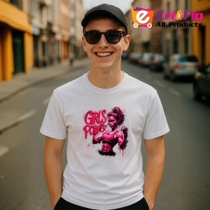 Tricou Girls Power Fata Fitness Rosa, Copii | Dama | Barbat - Img 7