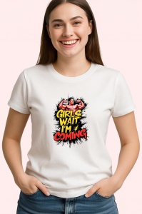 Tricou Girls Wait Im Coming Superman Gym, Copii | Dama | Barbat