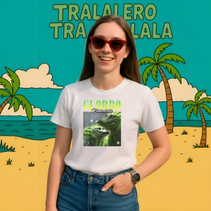 Tricou Glorbo Fruttodrillo ** Tralalero Tralala Copii | Dama | Barbat - Img 11
