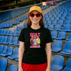 Tricou Goat Ronaldo Messi Neymar - Copii | Dama | Barbat - Img 2