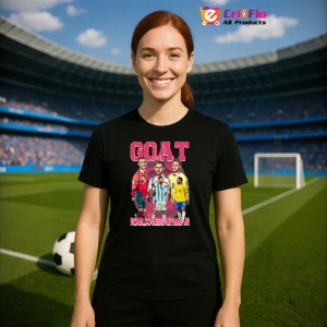 Tricou Goat Ronaldo Messi Neymar - Copii | Dama | Barbat - Img 10