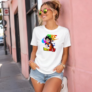 Tricou Goku Dragon Ball Z Power Up Ilustratie Urbana, din bumbac 100% Copii | Dama | Barbat - Img 6