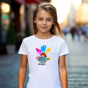 Tricou Grafity Urban Street Tricou Alb - Copii | Dama | Barbat
