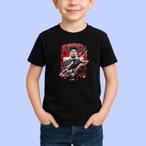 Tricou Gregor Kobel Elvetia Portar Fotbal, din bumbac 100%, tricou negru Copii | Dama | Barbat