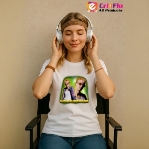 Tricou Gus Dapperton - Neon Green, muzica Hip-Hop, Dama | Barbat | Copii - Img 7