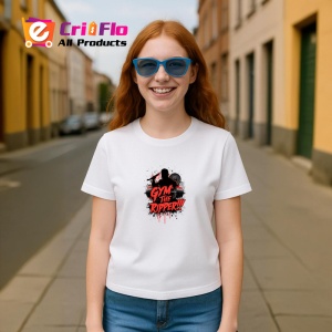 Tricou Gym The Ripper Slogan Teroare, Copii | Dama | Barbat - Img 9