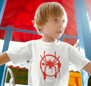 Tricou Haios Copii Personalizat - Grafitti Spidey - Cadou - Img 1