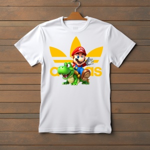 Tricou haios pentru copii cu Super Mario Winner - Img 4