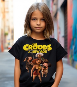 Tricou haios personalizat pentru copii cu The Croods - Img 2