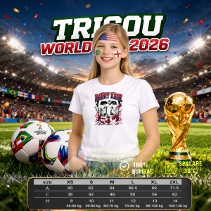 Tricou Harry Kane England World Cup Fifa 2026, din bumbac 100%, tricou alb, Copii | Dama | Barbat - Img 8
