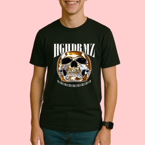 Tricou HGHDRMZ, muzica Hip-Hop (Gangsta Rap), Dama | Barbat | Copii, Culoare Negru - Img 3