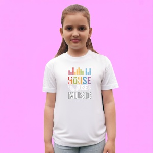 Tricou House Music Bara Sunet Colorata, Copii | Dama | Barbat - Img 3