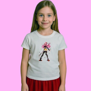 Tricou Huntrix K Pop Hunters Demon Fata Luptatoare Santa Costume, din bumbac 100%, tricou alb, Copii | Dama | Barbat - Img 2