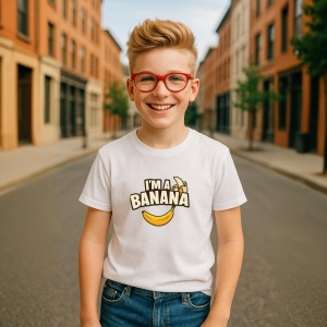 Tricou I m a banana - Copii | Dama | Barbat - Img 4